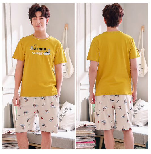 Sleep Easy, Lounge Loud: Cartoon-Print Pajamas with Laid-Back Vibes