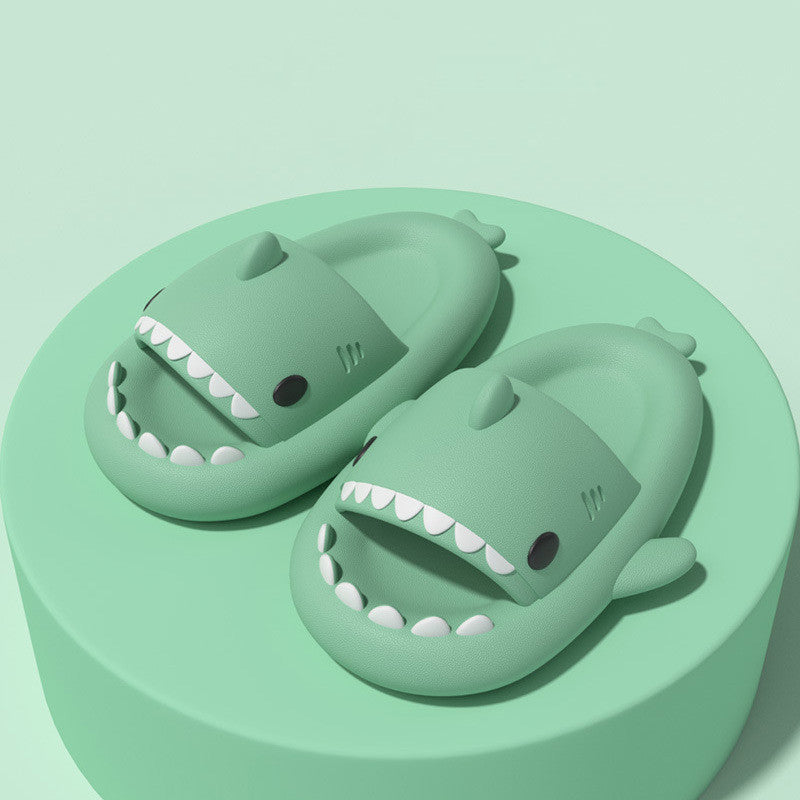 Add Bite to Your Step – Cartoon Shark Slippers