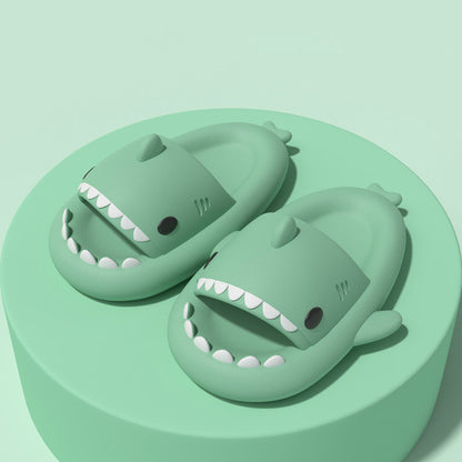 Add Bite to Your Step – Cartoon Shark Slippers