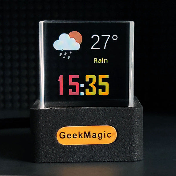 GeekMagic Mini Weather Clock with Smart Display