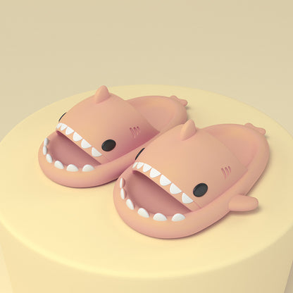 Add Bite to Your Step – Cartoon Shark Slippers
