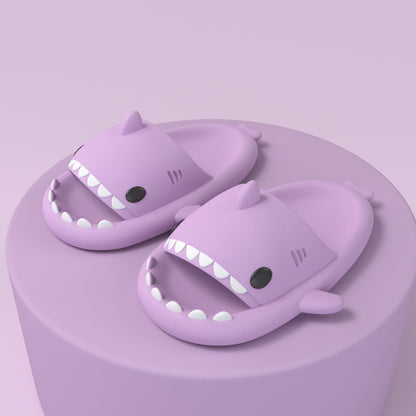 Add Bite to Your Step – Cartoon Shark Slippers