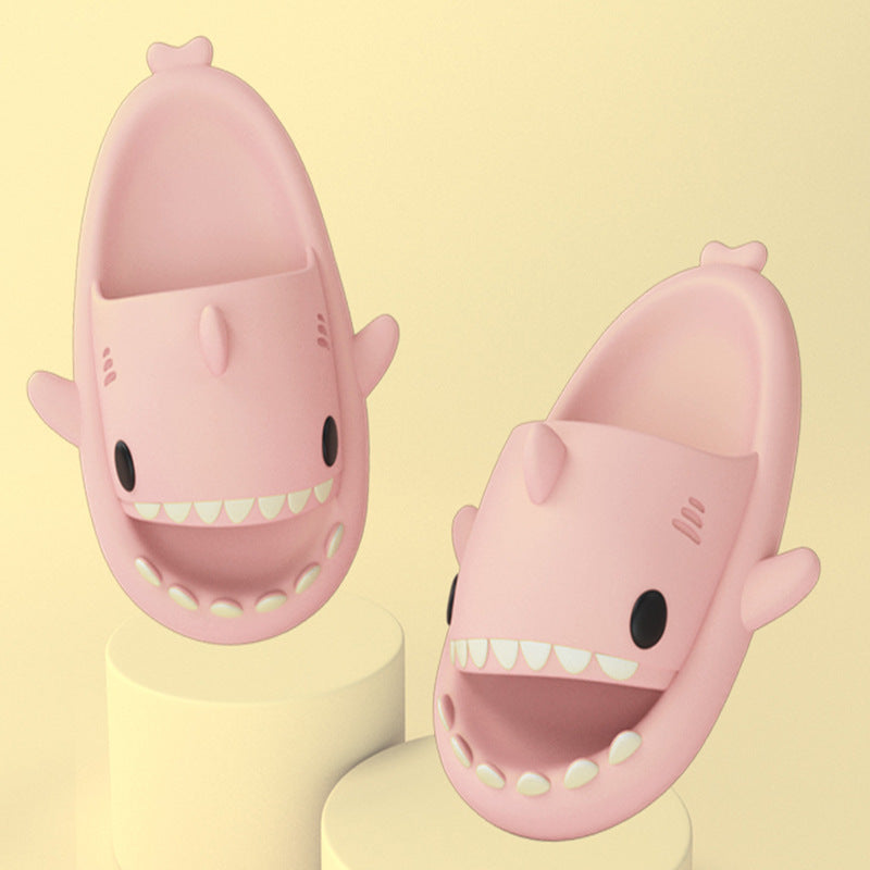 Add Bite to Your Step – Cartoon Shark Slippers