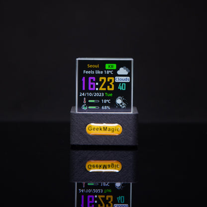 GeekMagic Mini Weather Clock with Smart Display