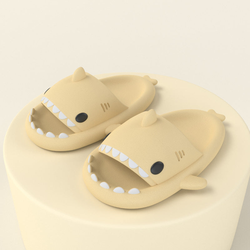 Add Bite to Your Step – Cartoon Shark Slippers