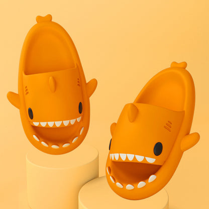 Add Bite to Your Step – Cartoon Shark Slippers
