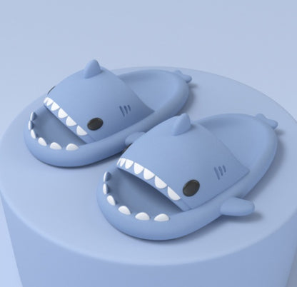 Add Bite to Your Step – Cartoon Shark Slippers